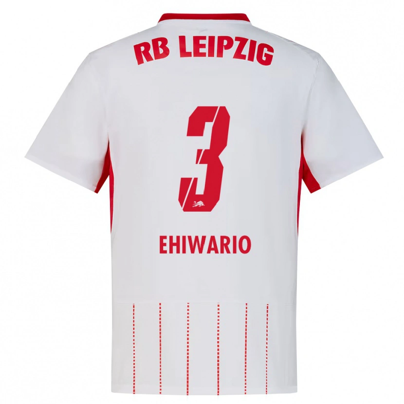 Danxen Bambino Maglia Nwabueze Ehiwario #3 Rosso Bianco Giallo Kit Gara Home 2026/27 Maglietta