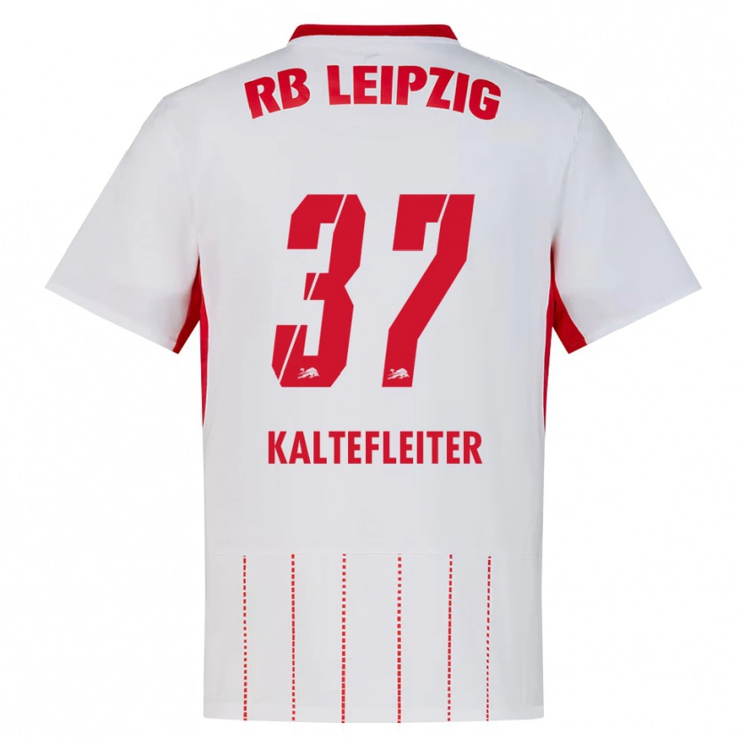 Danxen Bambino Maglia Benno Kaltefleiter #37 Rosso Bianco Giallo Kit Gara Home 2026/27 Maglietta