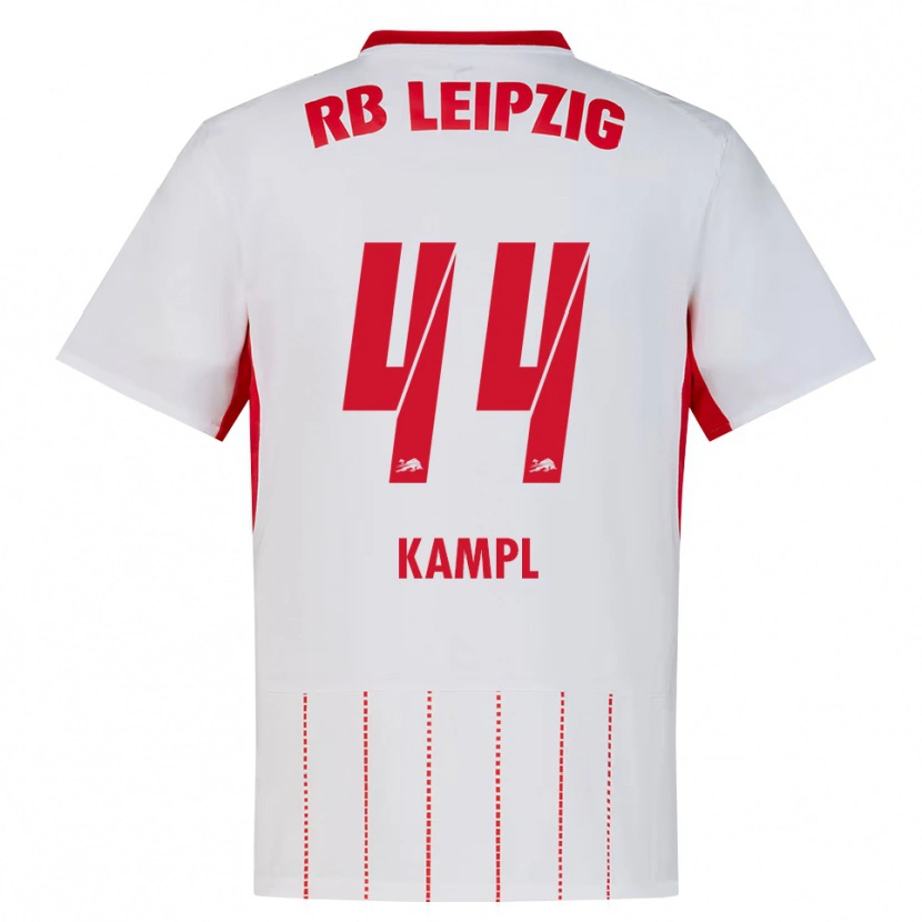 Danxen Bambino Maglia Kevin Kampl #44 Rosso Bianco Giallo Kit Gara Home 2026/27 Maglietta