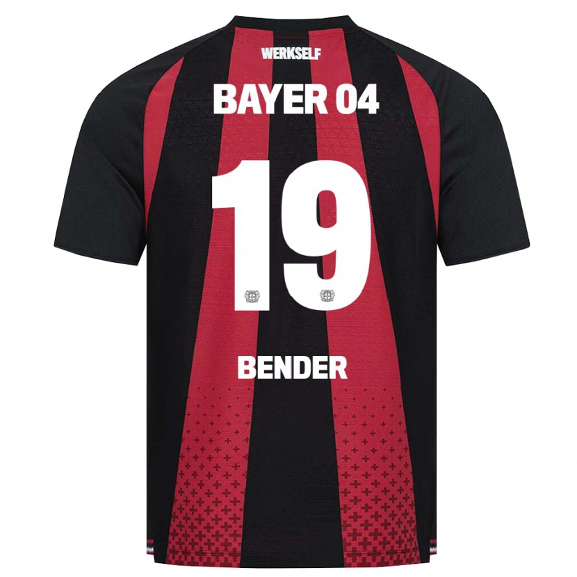 Danxen Bambino Maglia Loreen Bender #19 Nero Bianco Rosso Kit Gara Home 2026/27 Maglietta