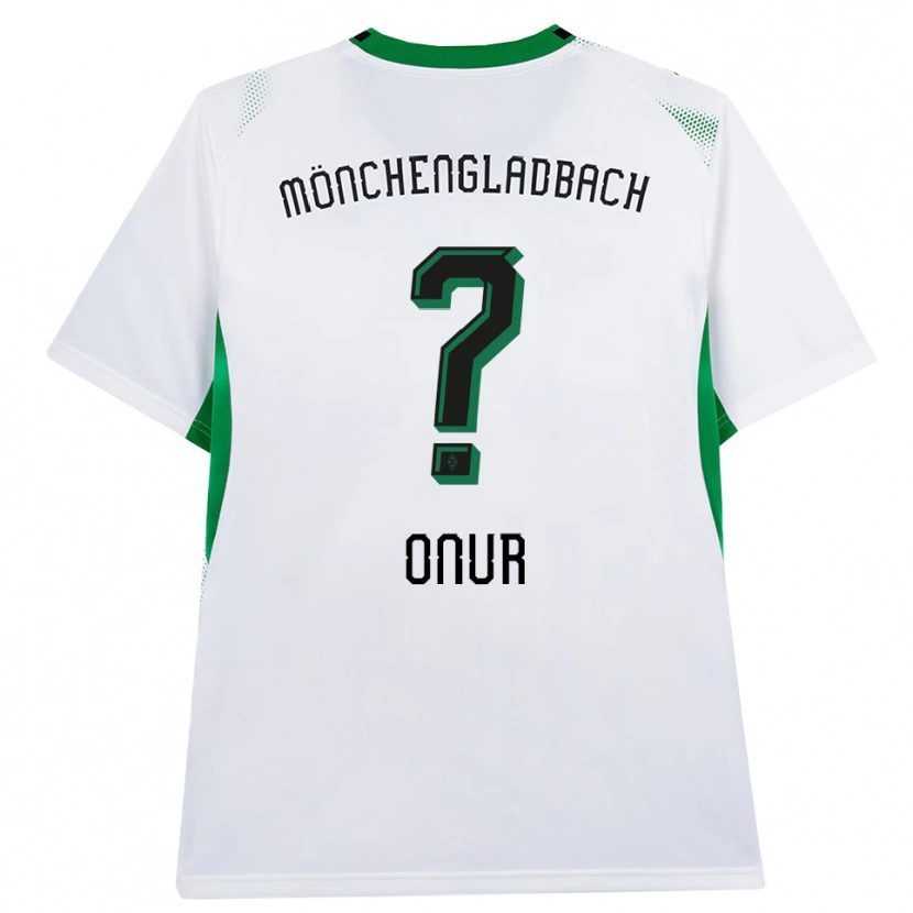Danxen Bambino Maglia Hasan Onur #0 Bianco Nero Verde Kit Gara Home 2026/27 Maglietta