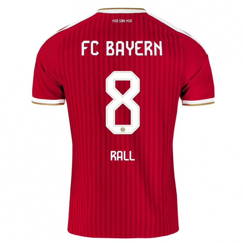Danxen Bambino Maglia Maximiliane Rall #8 Rosso Bianco Blu Kit Gara Home 2026/27 Maglietta