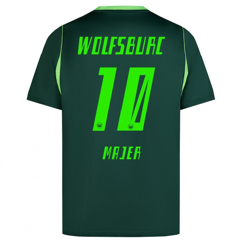 Danxen Bambino Maglia Lovro Majer #10 Verde Scuro Bianco Kit Gara Home 2026/27 Maglietta