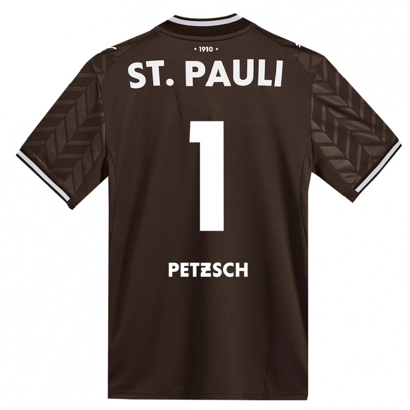 Danxen Bambino Maglia Niklas Petzsch #1 Caffè Bianco Kit Gara Home 2026/27 Maglietta
