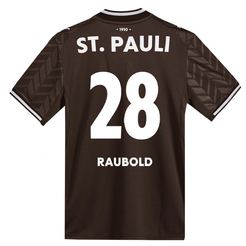 Danxen Bambino Maglia Jannis Raubold #28 Caffè Bianco Kit Gara Home 2026/27 Maglietta