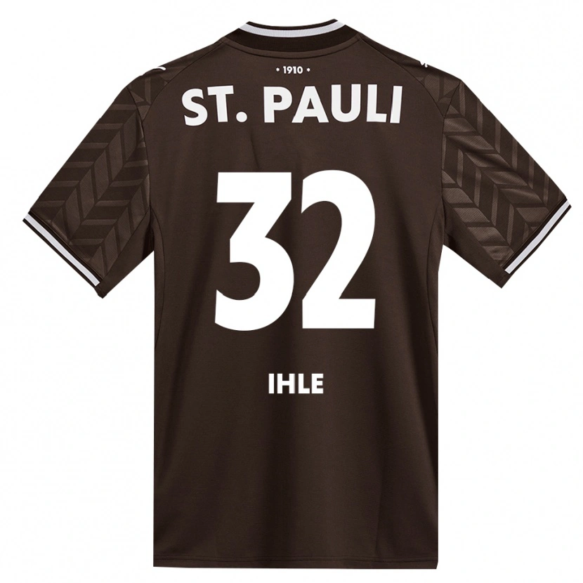 Danxen Bambino Maglia Friederike Ihle #32 Caffè Bianco Kit Gara Home 2026/27 Maglietta