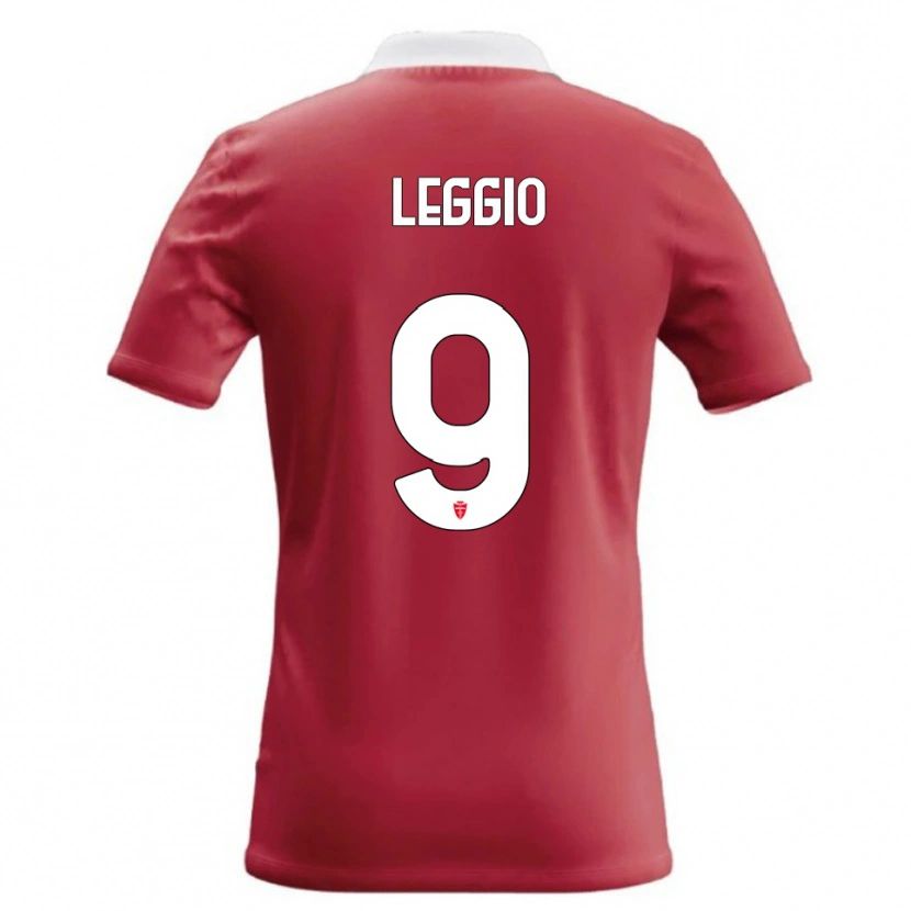 Danxen Bambino Maglia Thomas Leggio #9 Rosso Bianco Kit Gara Home 2026/27 Maglietta