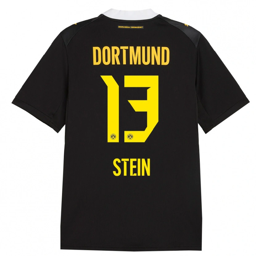 Danxen Bambino Maglia Daniel Stein #13 Rosso Giallo Nero Kit Gara Away 2026/27 Maglietta