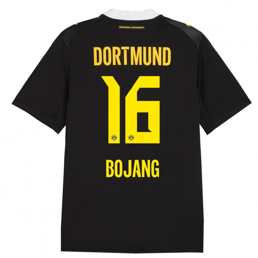 Danxen Bambino Maglia Tim-Bakary Bojang #16 Rosso Giallo Nero Kit Gara Away 2026/27 Maglietta