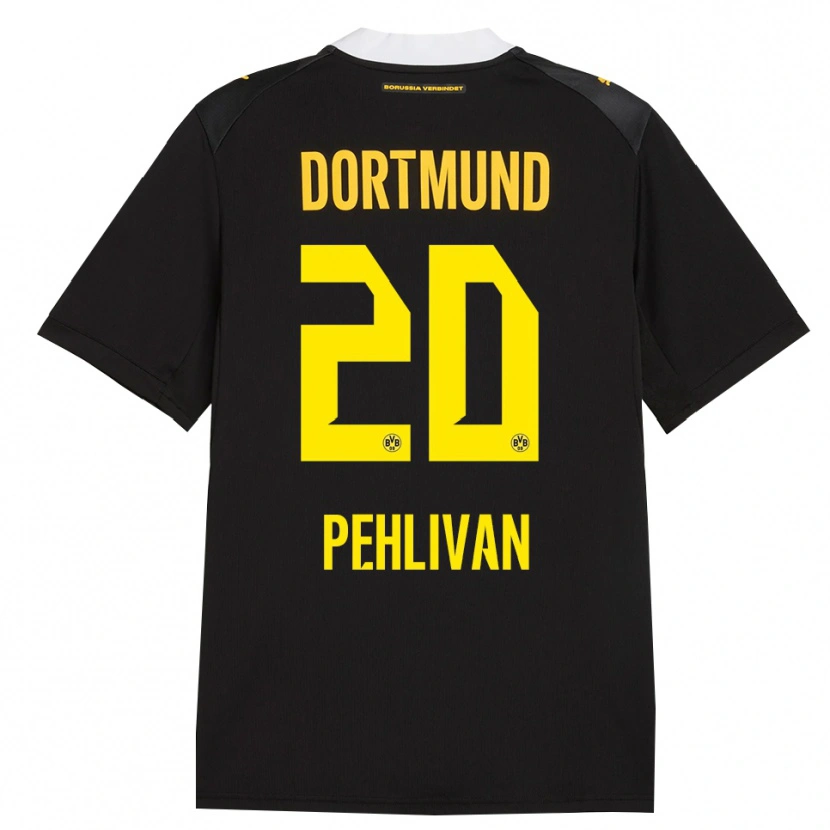 Danxen Bambino Maglia Miran Pehlivan #20 Rosso Giallo Nero Kit Gara Away 2026/27 Maglietta