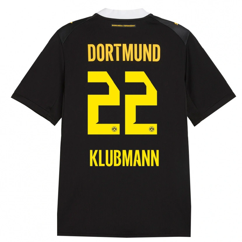 Danxen Bambino Maglia Leon Klubmann #22 Rosso Giallo Nero Kit Gara Away 2026/27 Maglietta