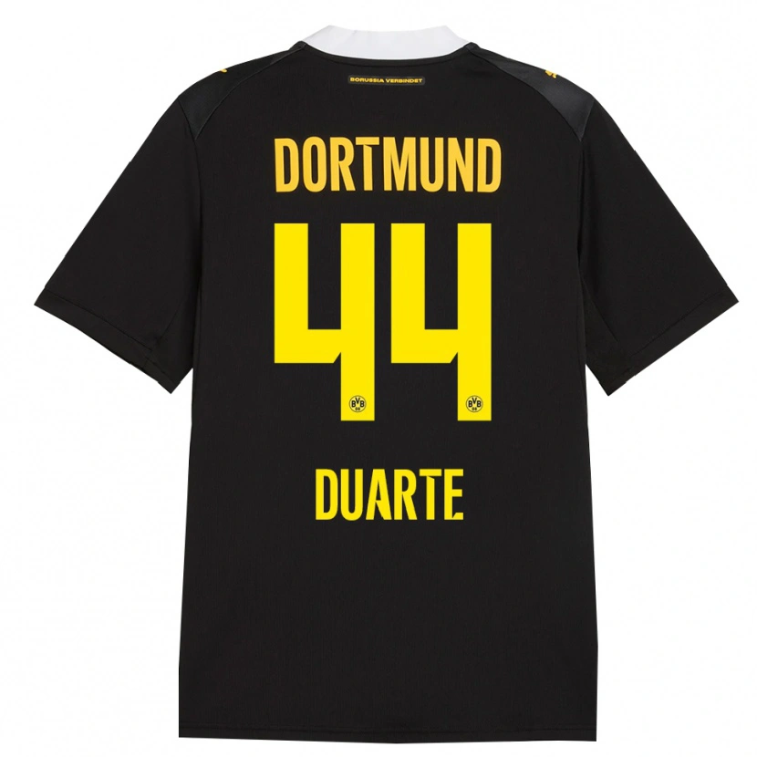 Danxen Bambino Maglia Enzo Dos Santos #44 Rosso Giallo Nero Kit Gara Away 2026/27 Maglietta
