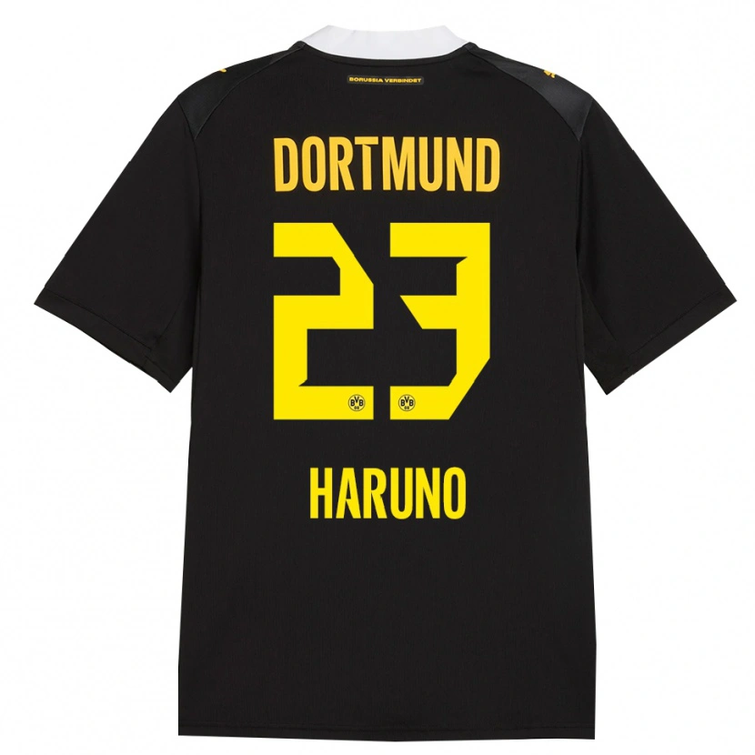 Danxen Bambino Maglia Sasaki Haruno #23 Rosso Giallo Nero Kit Gara Away 2026/27 Maglietta