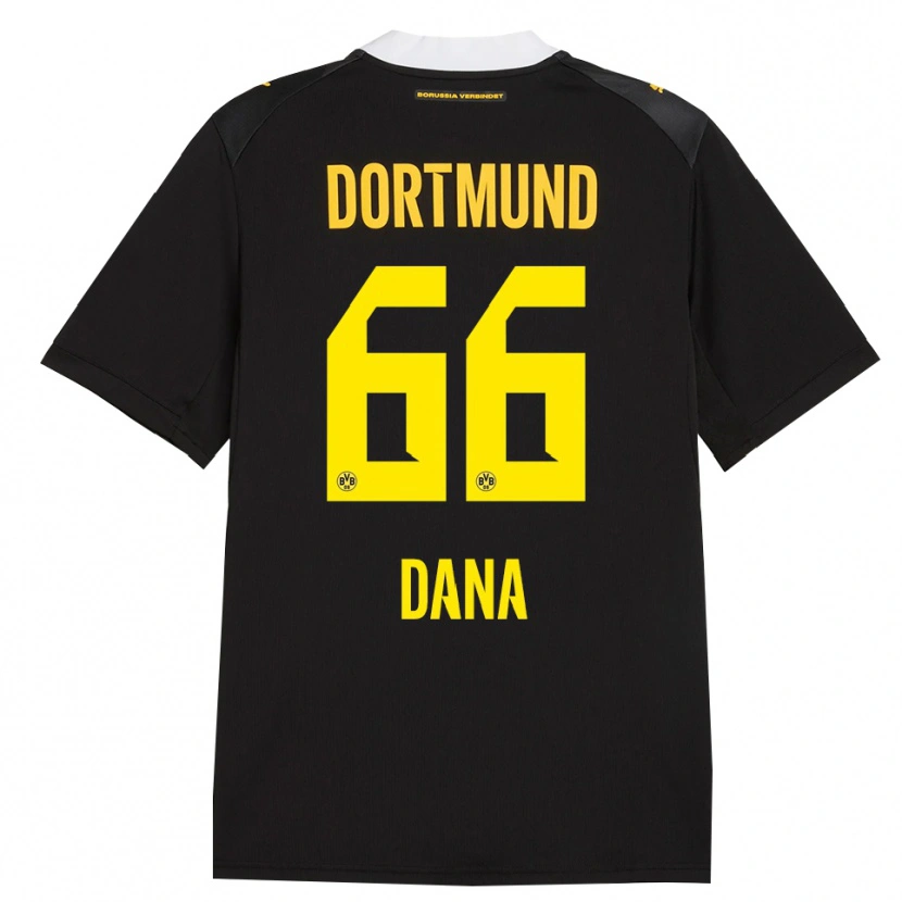 Danxen Bambino Maglia Bleckmann Dana #66 Rosso Giallo Nero Kit Gara Away 2026/27 Maglietta