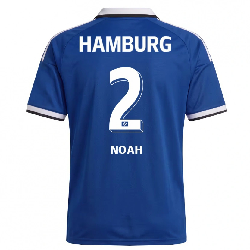 Danxen Bambino Maglia Noah Maxwell Gruber Kudjawu #2 Bianco Blu Kit Gara Away 2026/27 Maglietta