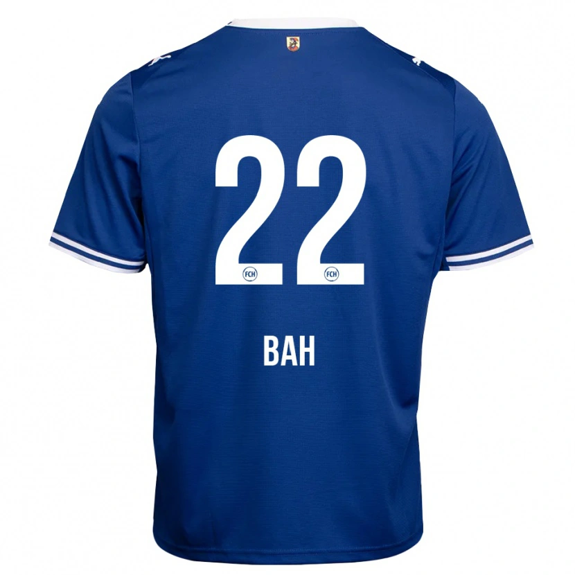 Danxen Bambino Maglia Tigidankay Bah #22 Blu Reale Bianco Kit Gara Away 2026/27 Maglietta