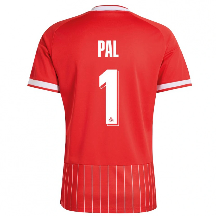 Danxen Bambino Maglia Jasmin Pal #1 Rosso Bianco Verde Kit Gara Away 2026/27 Maglietta