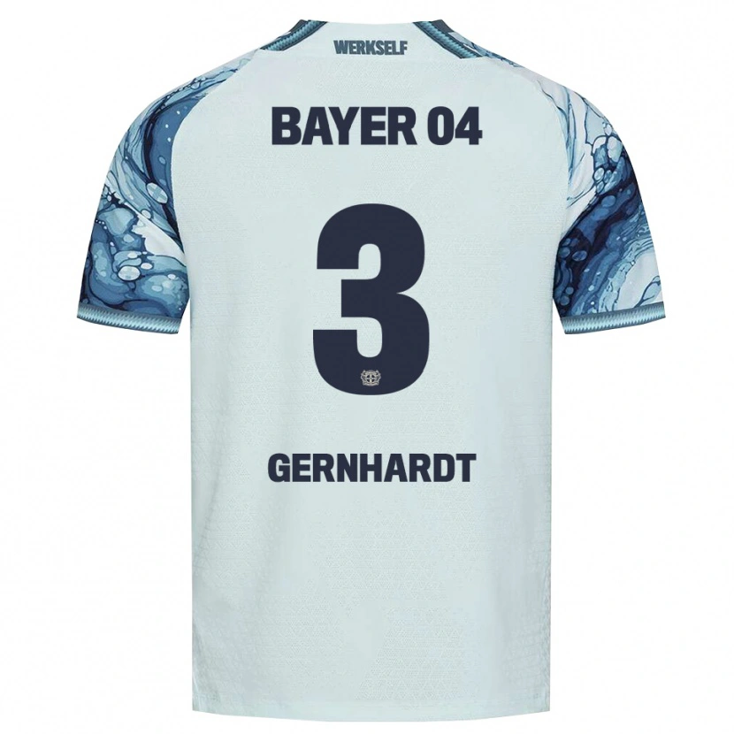 Danxen Bambino Maglia Nils Gernhardt #3 Verde Scuro Nero Kit Gara Away 2026/27 Maglietta