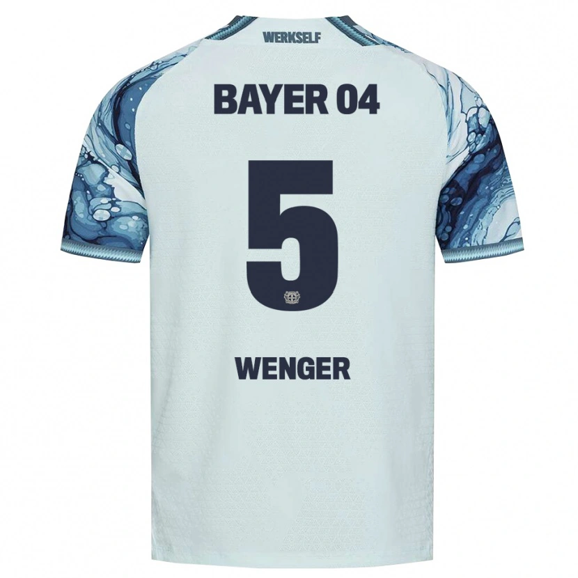 Danxen Bambino Maglia Claudia Wenger #5 Verde Scuro Nero Kit Gara Away 2026/27 Maglietta