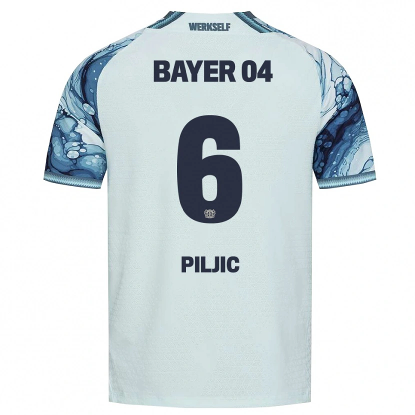 Danxen Bambino Maglia Katharina Piljic #6 Verde Scuro Nero Kit Gara Away 2026/27 Maglietta