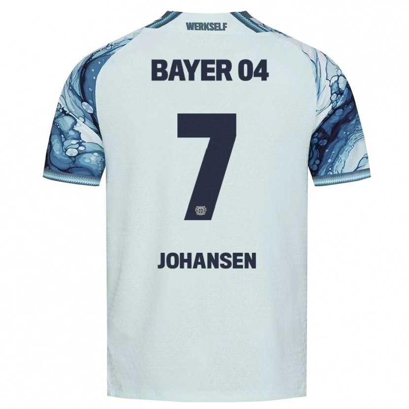 Danxen Bambino Maglia Cecilie Johansen #7 Verde Scuro Nero Kit Gara Away 2026/27 Maglietta