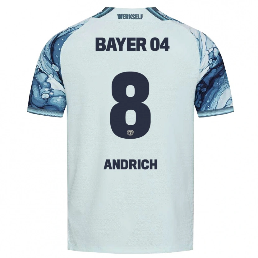 Danxen Bambino Maglia Robert Andrich #8 Verde Scuro Nero Kit Gara Away 2026/27 Maglietta