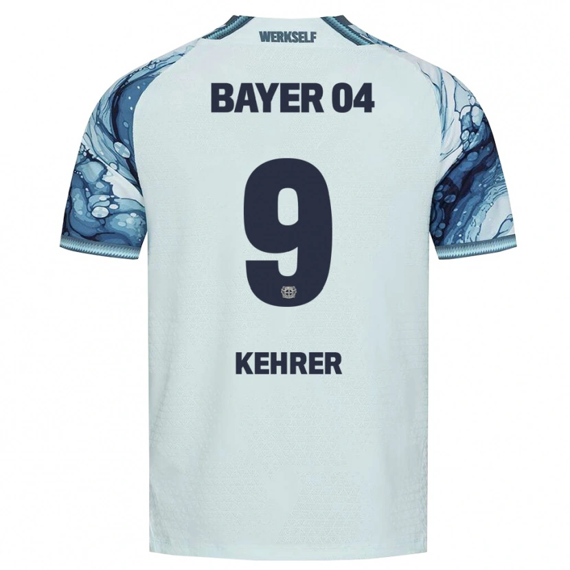 Danxen Bambino Maglia Caroline Kehrer #9 Verde Scuro Nero Kit Gara Away 2026/27 Maglietta