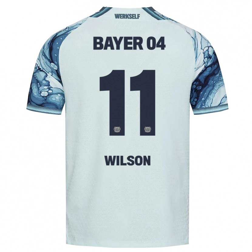 Danxen Bambino Maglia Clinton Wilson #11 Verde Scuro Nero Kit Gara Away 2026/27 Maglietta
