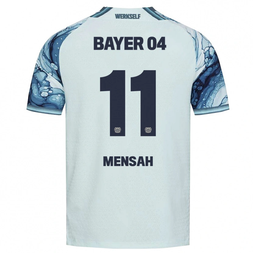 Danxen Bambino Maglia Jeremiah Mensah #11 Verde Scuro Nero Kit Gara Away 2026/27 Maglietta