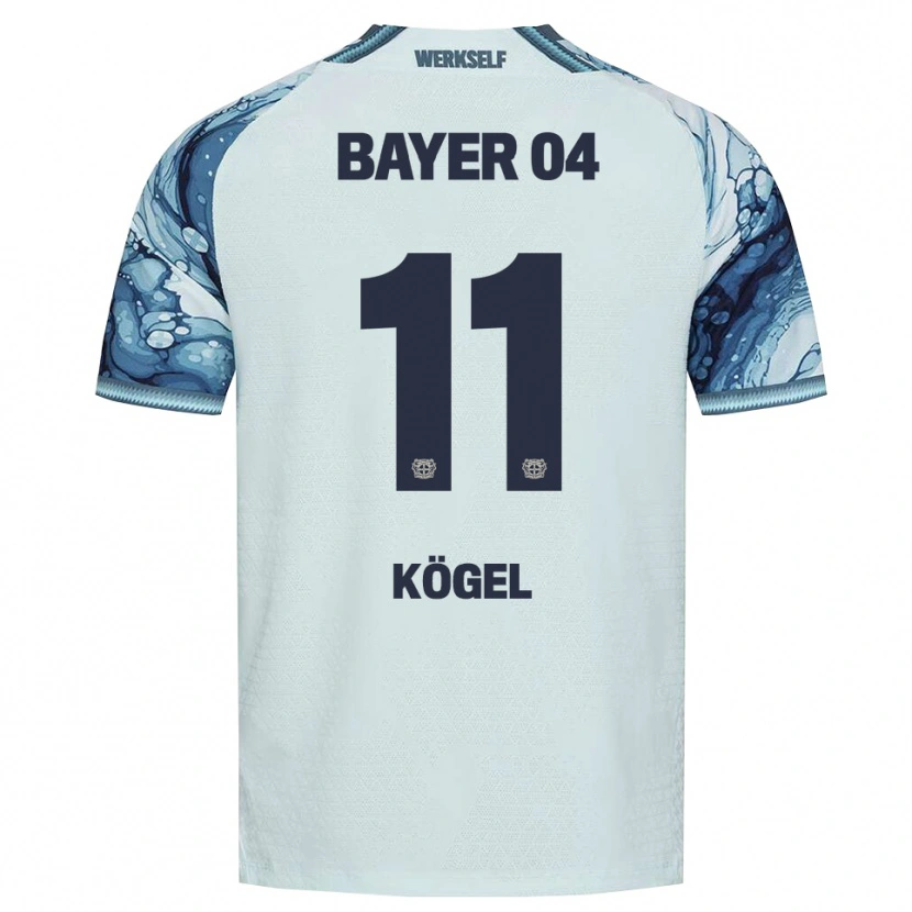 Danxen Bambino Maglia Kristin Kögel #11 Verde Scuro Nero Kit Gara Away 2026/27 Maglietta