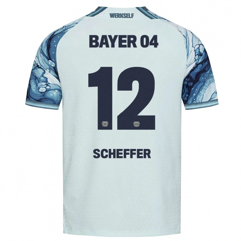Danxen Bambino Maglia Dani Scheffer #12 Verde Scuro Nero Kit Gara Away 2026/27 Maglietta