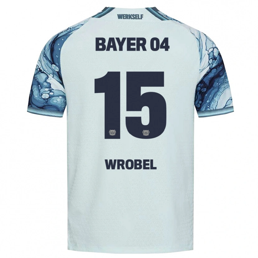 Danxen Bambino Maglia Max Wrobel #15 Verde Scuro Nero Kit Gara Away 2026/27 Maglietta