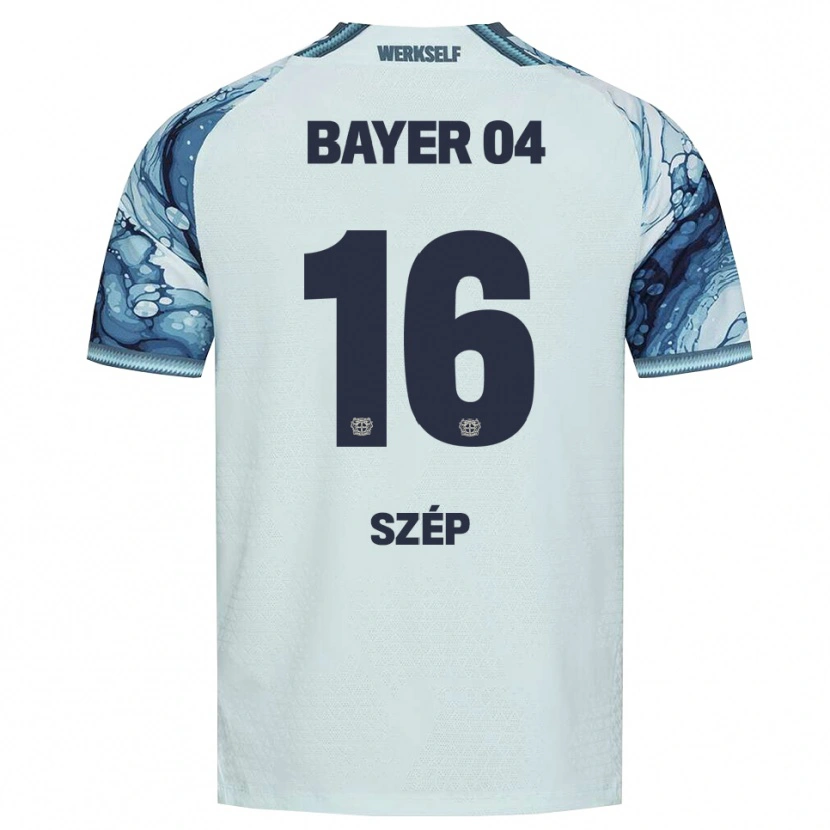 Danxen Bambino Maglia Márton Szép #16 Verde Scuro Nero Kit Gara Away 2026/27 Maglietta