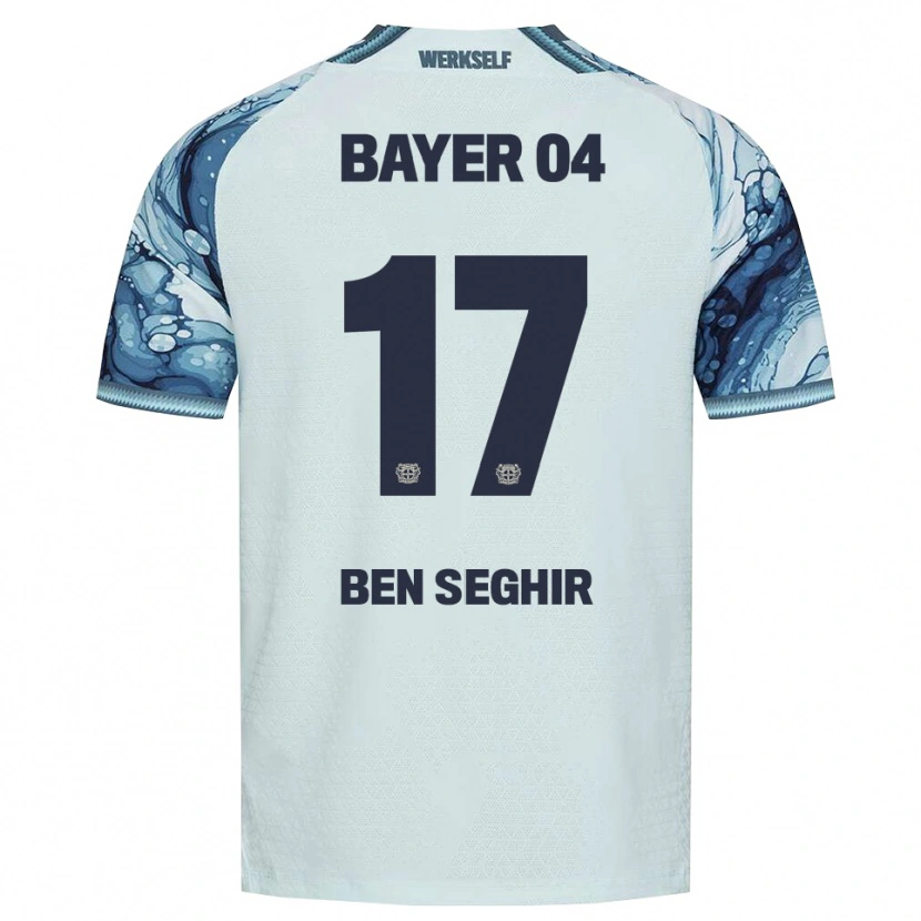 Danxen Bambino Maglia Eliesse Ben Seghir #17 Verde Scuro Nero Kit Gara Away 2026/27 Maglietta