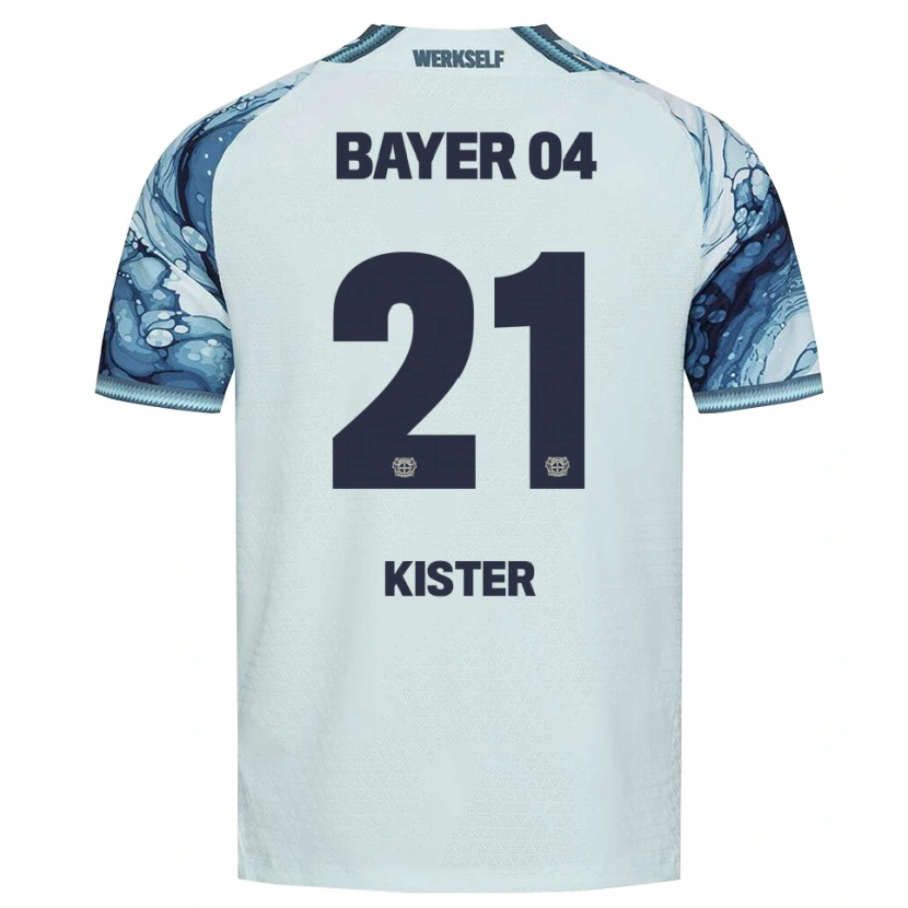 Danxen Bambino Maglia Akim Kister #21 Verde Scuro Nero Kit Gara Away 2026/27 Maglietta