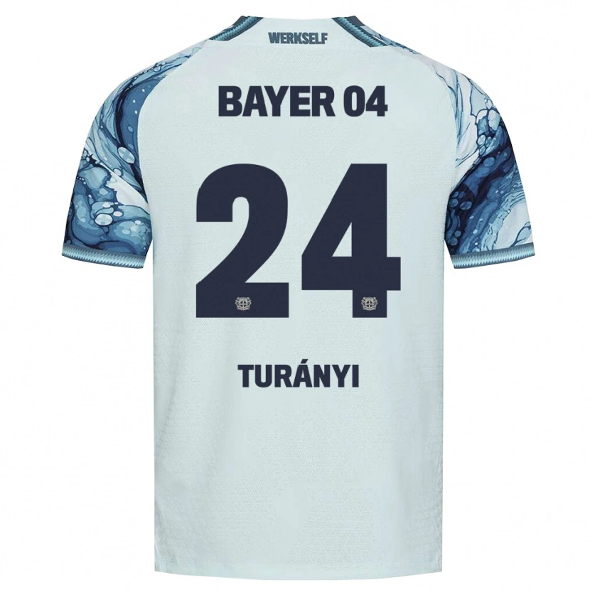Danxen Bambino Maglia Lilla Turányi #24 Verde Scuro Nero Kit Gara Away 2026/27 Maglietta