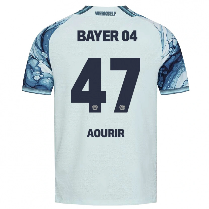 Danxen Bambino Maglia Ayman Aourir #47 Verde Scuro Nero Kit Gara Away 2026/27 Maglietta