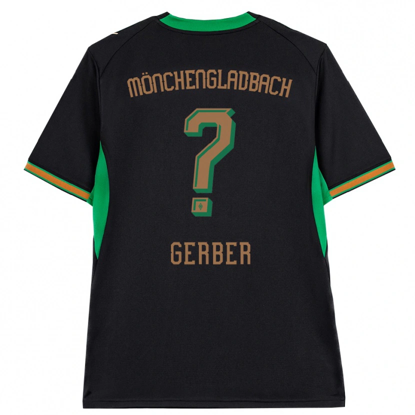 Danxen Bambino Maglia Sophia Gerber #0 Nero Arancione Verde Marrone Kit Gara Away 2026/27 Maglietta