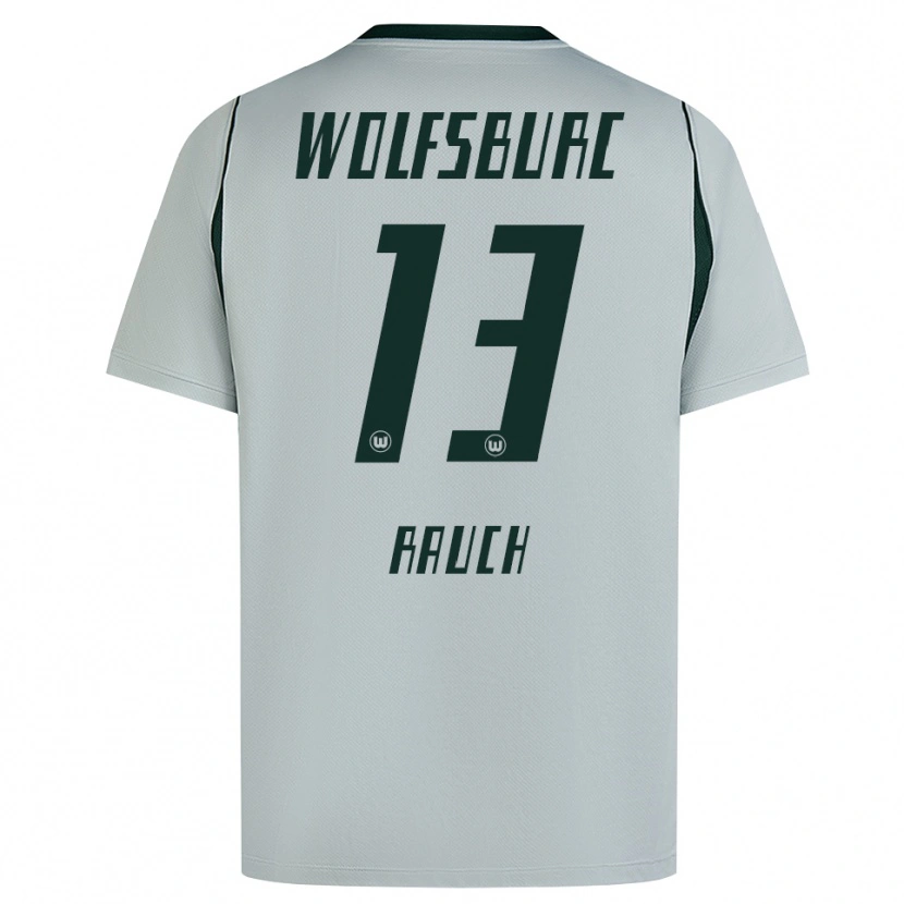 Danxen Bambino Maglia Felicitas Rauch #13 Grigio Verde Kit Gara Away 2026/27 Maglietta