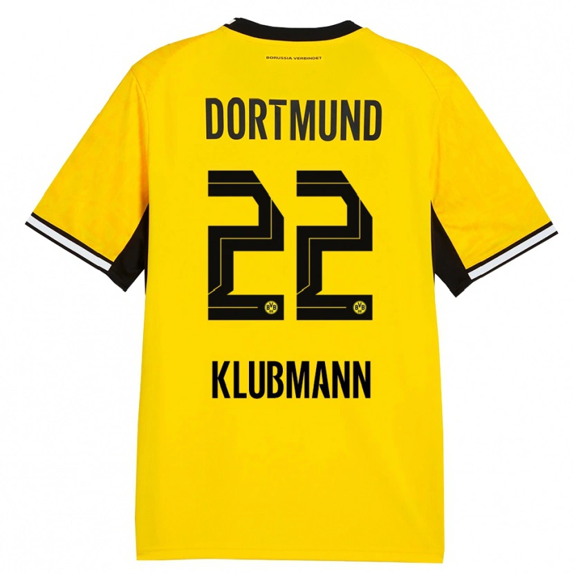 Danxen Uomo Maglia Leon Klubmann #22 Giallo Nero Bianco Kit Gara Home 2026/27 Maglietta