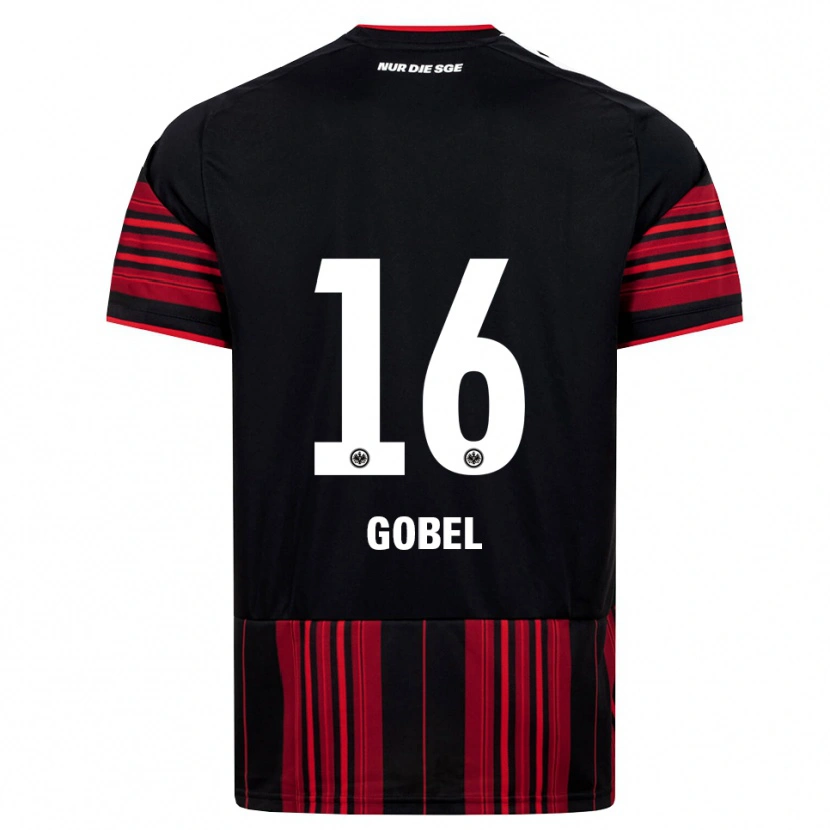 Danxen Uomo Maglia Marlon Göbel #16 Nero Rosso Bianco Kit Gara Home 2026/27 Maglietta
