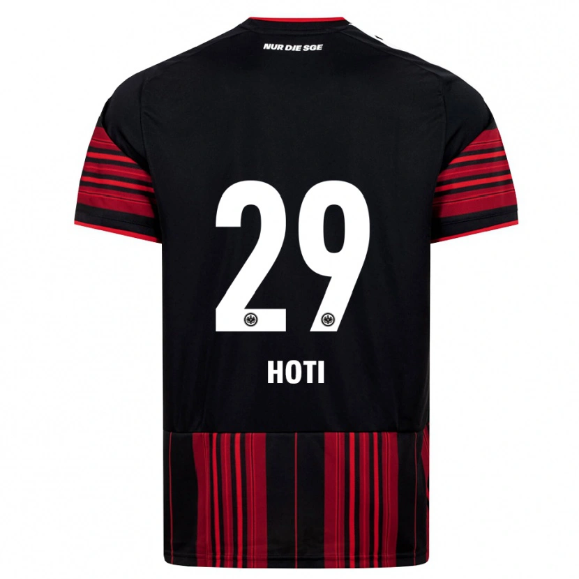 Danxen Uomo Maglia Leart Hoti #29 Nero Rosso Bianco Kit Gara Home 2026/27 Maglietta