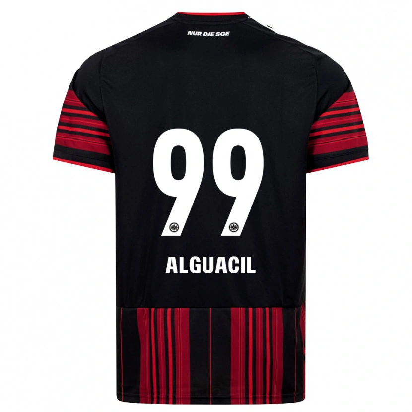 Danxen Uomo Maglia Ainhoa Alguacil #99 Nero Rosso Bianco Kit Gara Home 2026/27 Maglietta