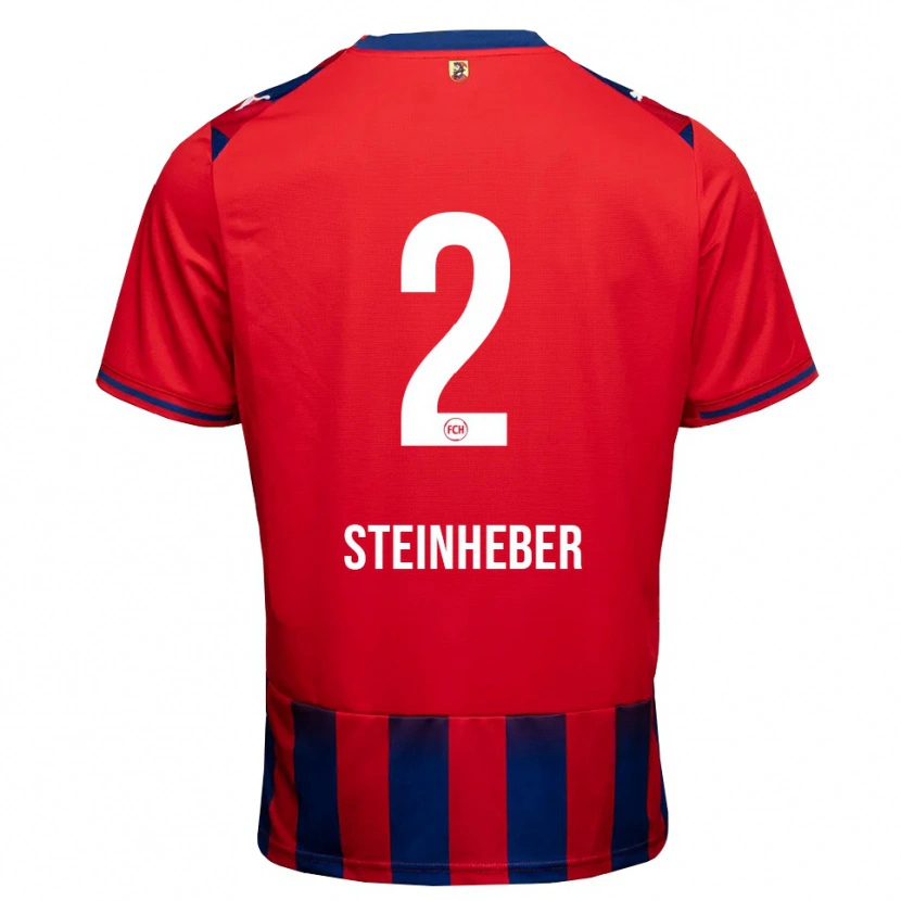 Danxen Uomo Maglia Leni Steinheber #2 Blu Reale Bianco Rosso Kit Gara Home 2026/27 Maglietta