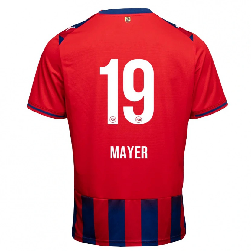 Danxen Uomo Maglia Luca Mayer #19 Blu Reale Bianco Rosso Kit Gara Home 2026/27 Maglietta