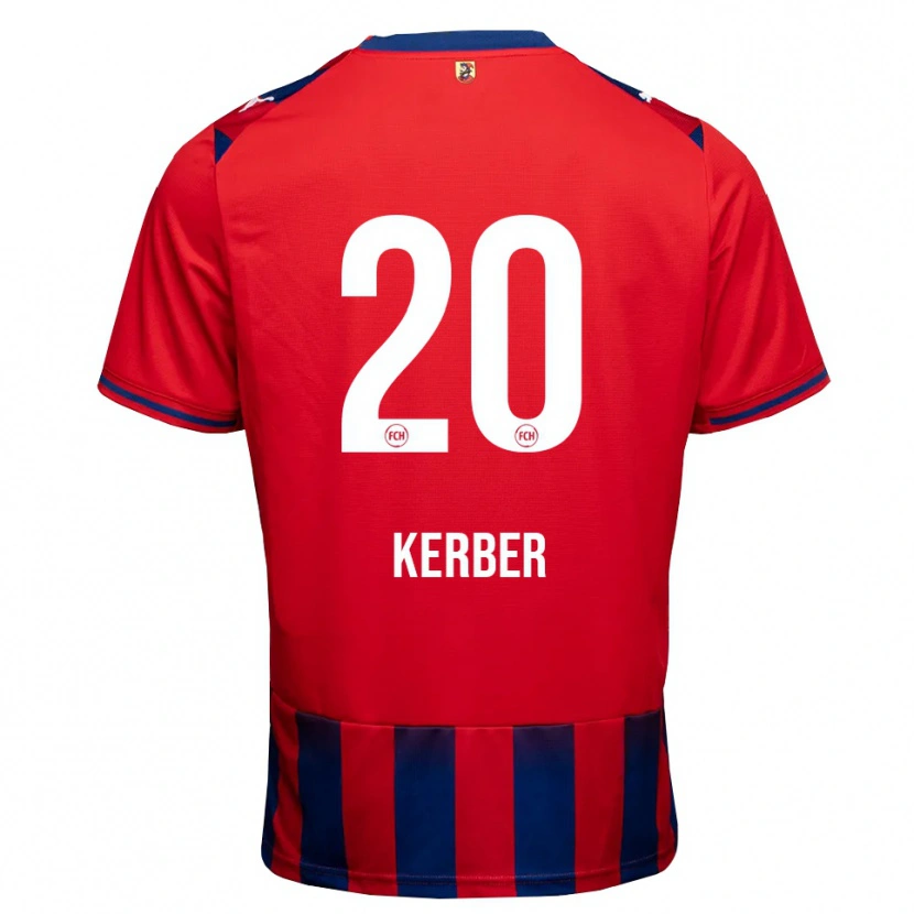 Danxen Uomo Maglia Luca Kerber #20 Blu Reale Bianco Rosso Kit Gara Home 2026/27 Maglietta