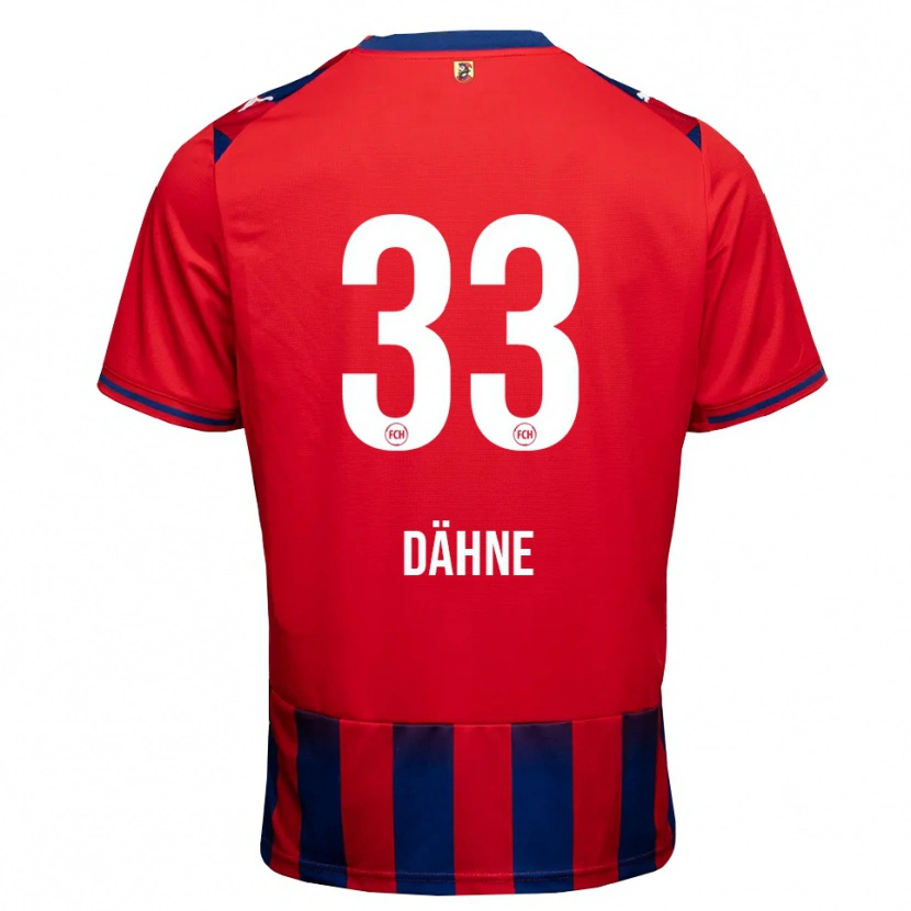 Danxen Uomo Maglia Thomas Dähne #33 Blu Reale Bianco Rosso Kit Gara Home 2026/27 Maglietta