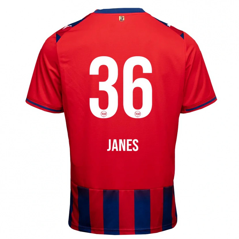 Danxen Uomo Maglia Luka Janes #36 Blu Reale Bianco Rosso Kit Gara Home 2026/27 Maglietta