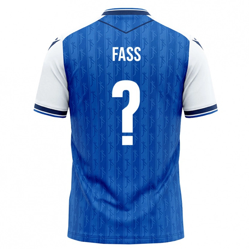 Danxen Uomo Maglia Marlon Faß #0 Blu Reale Bianco Kit Gara Home 2026/27 Maglietta