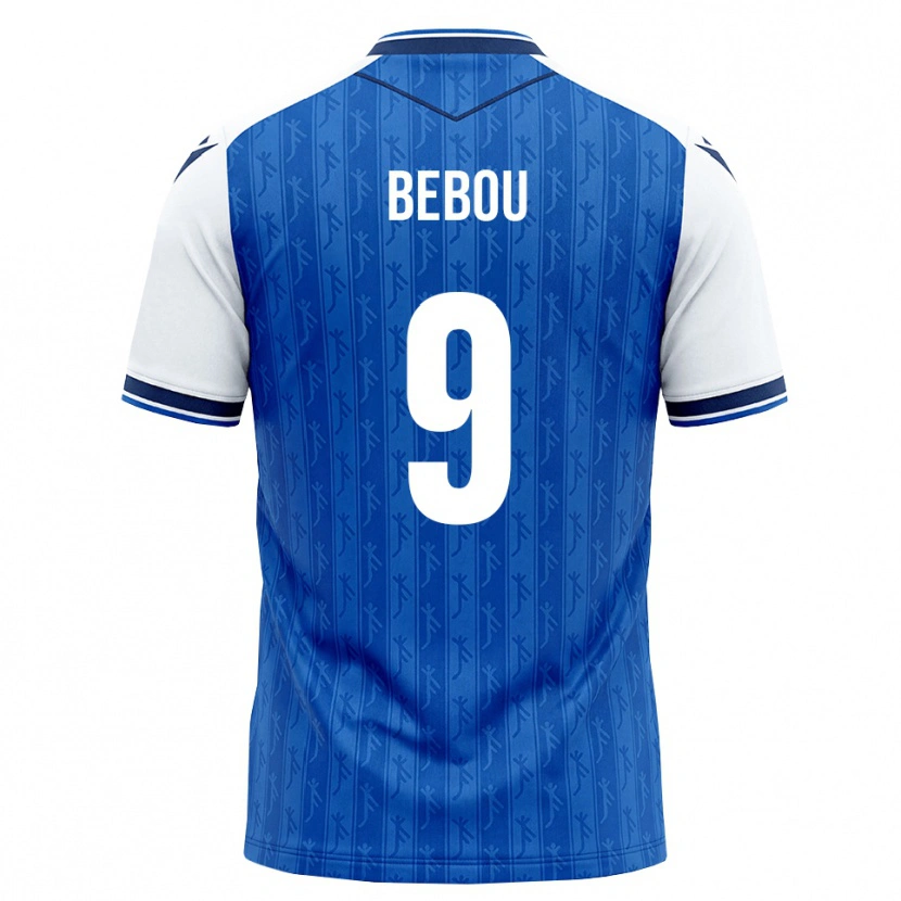 Danxen Uomo Maglia Ihlas Bebou #9 Blu Reale Bianco Kit Gara Home 2026/27 Maglietta